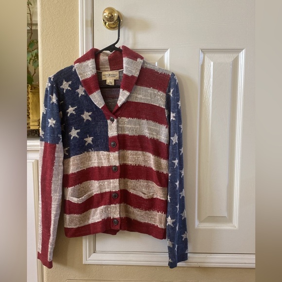 Americana special edition Ralph Lauren patriotic intarsia cardigan - Picture 8 of 8